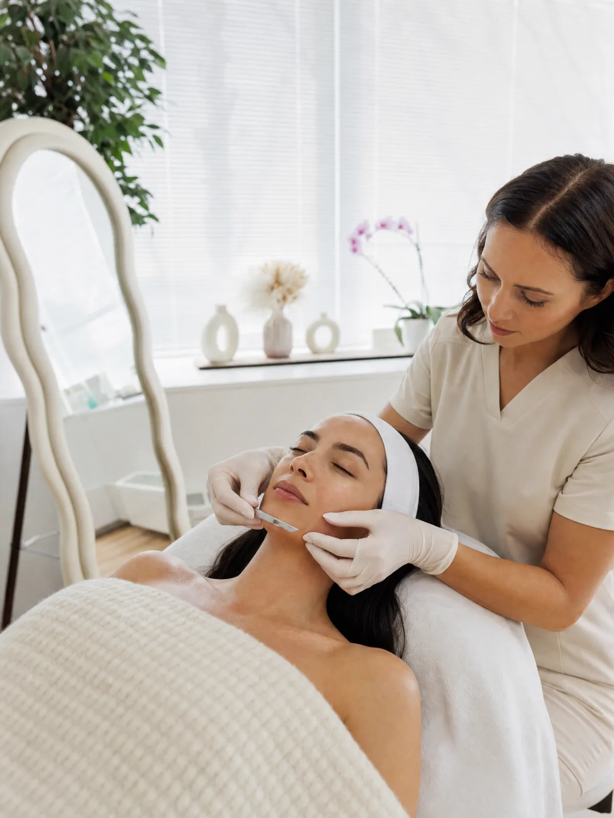 Dermaplaning Facial at Flora Med Spa
