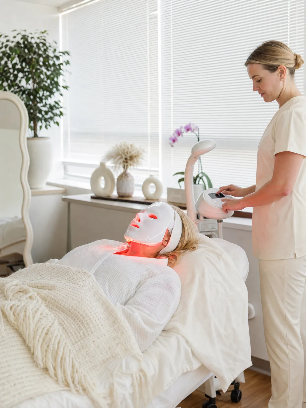 LED Light Therapy Facial