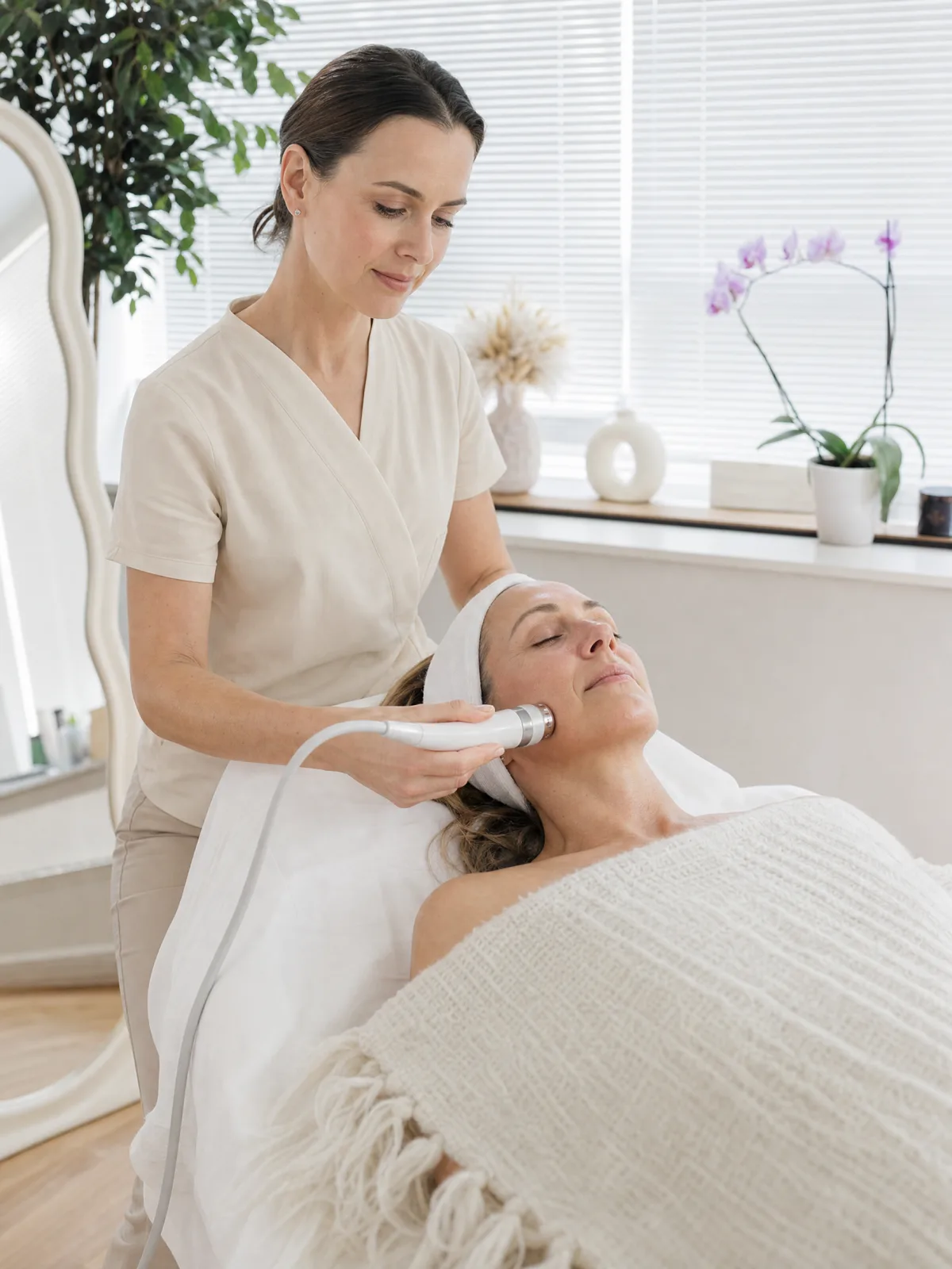 Radio Frequency Facial at Flora Med Spa